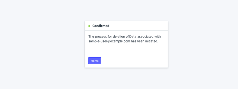 Confirmed Verification
